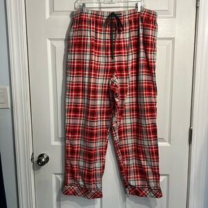 Pajamagram Modern Christmas Plaid Pullover Mens Pajamas - Size XXL